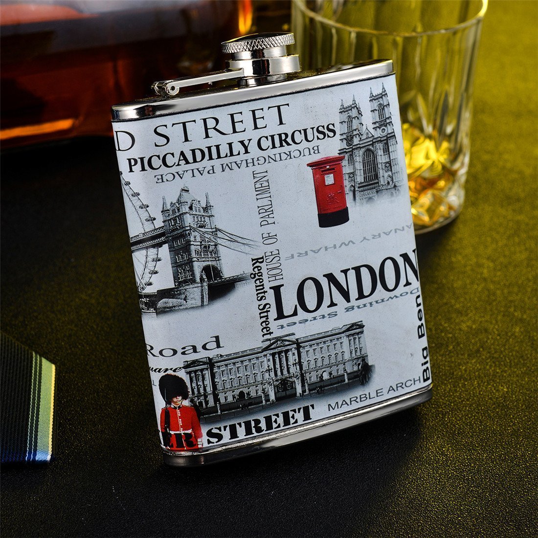 England Hip Flasks - I Want It