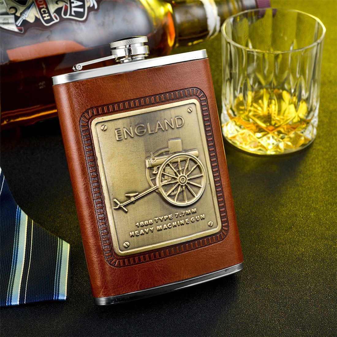 England Hip Flasks - I Want It