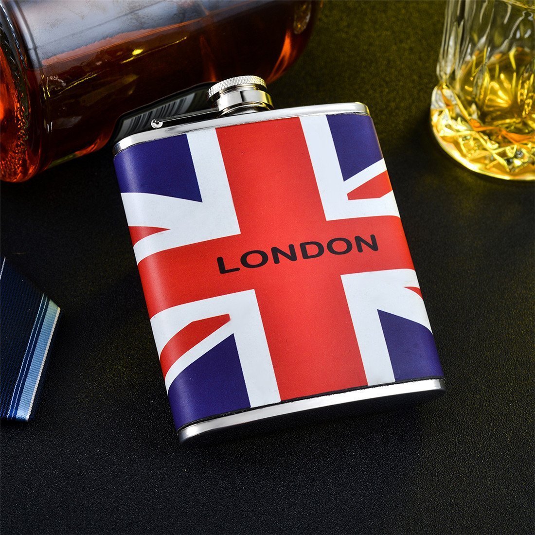 England Hip Flasks - I Want It