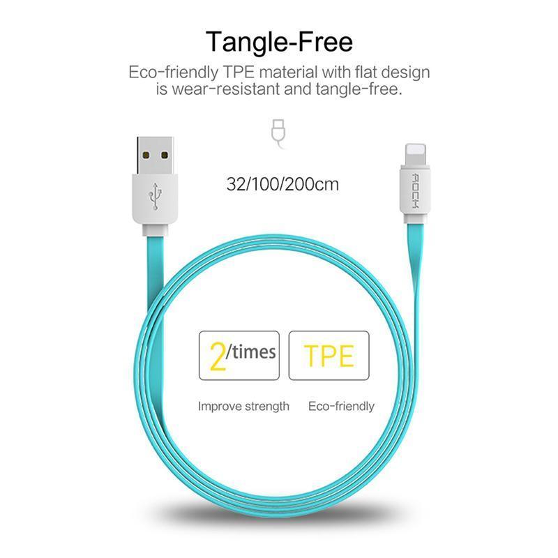 Flat USB iPhone Cable - I Want It