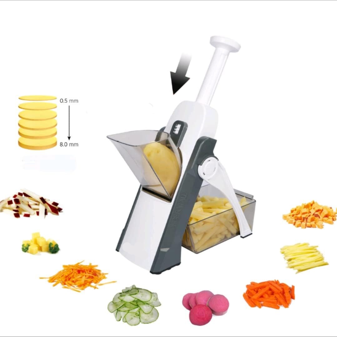 SafeSlice™ Vegetable Slicer - 5-in-1 Mandoline Vegetable Chopper