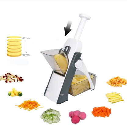 SafeSlice™ Vegetable Slicer - 5-in-1 Mandoline Vegetable Chopper