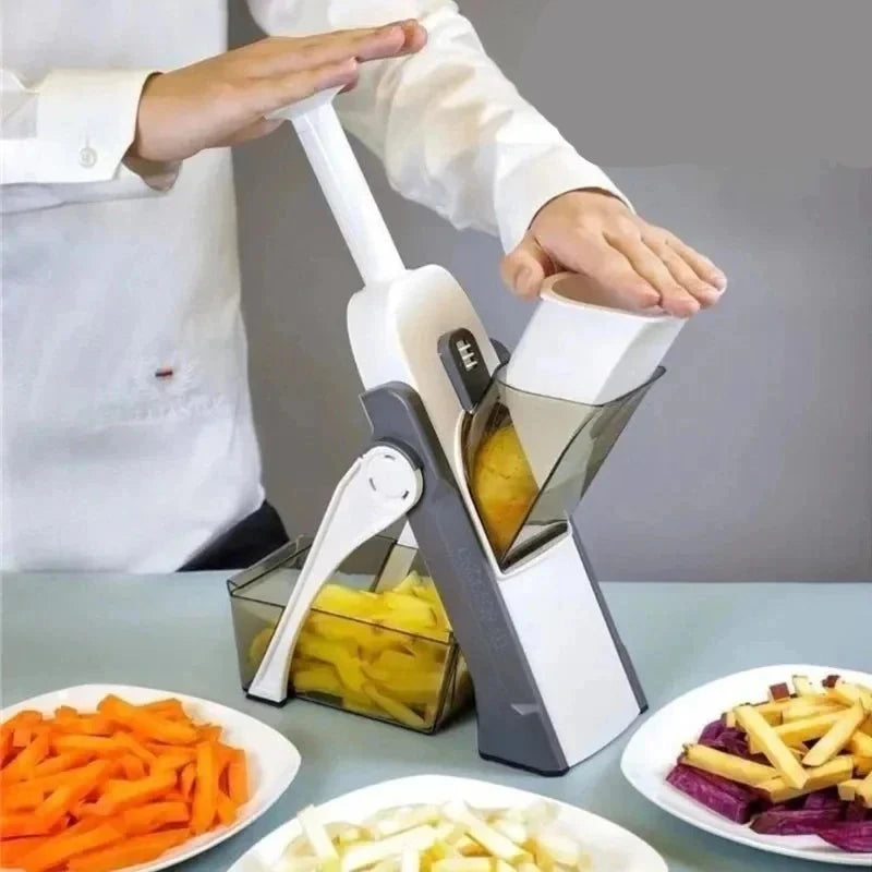 SafeSlice™ Vegetable Slicer - 5-in-1 Mandoline Vegetable Chopper